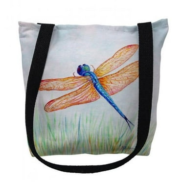 Medium Dicks Dragonfly Tote Bag Betsy Drake TY087M 16 x 16 in 